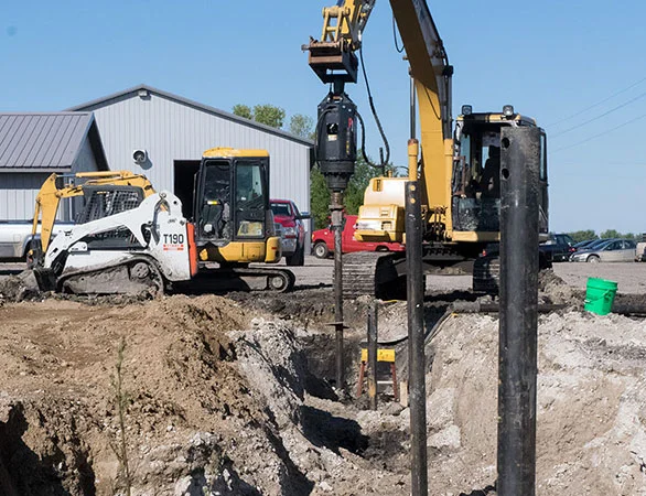 Helical Pier Installation (1)